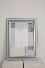 48*32 inch Bathroom Mirror with Led Lights , Anti-Fog Lighted Vanity Mirrors for Wall Mounted, 3 Colors and 5 level Dimmable, Horizontal/Vertical