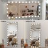 Hollywood LED Full Body Mirror with Lights Extra Large Full Length Vanity Mirror with 3 Color Mode Lights