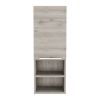 Milwaukee Medicine Cabinet, Two Shelves, Single Door Cabinet, Two Interior Shelves