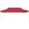 Professional Folding Party Tent Aluminum 19.7'x9.8' Wine Red