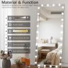 Hollywood LED Full Body Mirror with Lights Extra Large Full Length Vanity Mirror with 3 Color Mode Lights