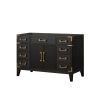 Black Oak Single Bath Vanity 48 in. W x 22 in. D