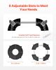 Round Trash Can Dolly 15-22.8 in Adjustable Furniture Dolly 400lbs Heavy Duty