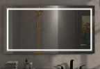 3055 inch Bathroom LED mirror Anti- fog mirror with button