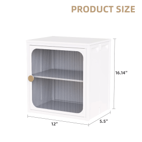 Collapsible Cabinets (Color: White)