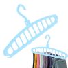 Space Saving Hangers, Clothes Hangers, 11 Holes Sturdy Hanger Clothes Organizer, Wardrobe Storage Hanger for Coats, Closet Organizers and Storage