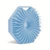 1pc Soft Silicone Body Brush Bath Body Brush, Massage Rubbing Device, Natural Bristle, Soft Scrubber, For Shower And Exfoliating