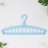 Space Saving Hangers, Clothes Hangers, 11 Holes Sturdy Hanger Clothes Organizer, Wardrobe Storage Hanger for Coats, Closet Organizers and Storage