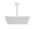 High Pressure Rain Shower Head, Ultra-Thin Showerhead 304 Stainless Steel Waterfall Shower with Self-Clean Nozzles, Full Body Covering