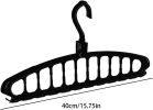 Space Saving Hangers, Clothes Hangers, 11 Holes Sturdy Hanger Clothes Organizer, Wardrobe Storage Hanger for Coats, Closet Organizers and Storage