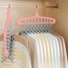 Space Saving Hangers, Clothes Hangers, 11 Holes Sturdy Hanger Clothes Organizer, Wardrobe Storage Hanger for Coats, Closet Organizers and Storage